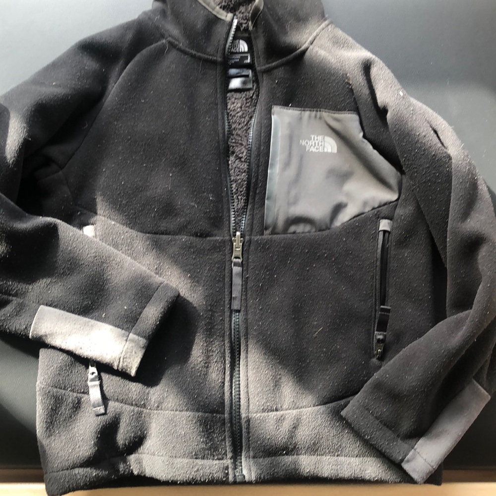 EUC The North Face kids fleece lined jacket